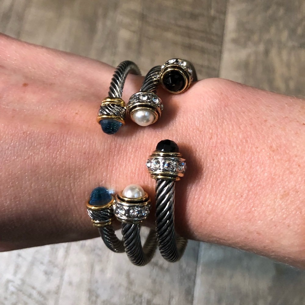 David Yurman Impression Bracelets